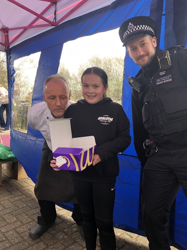 Ellie won the third prize